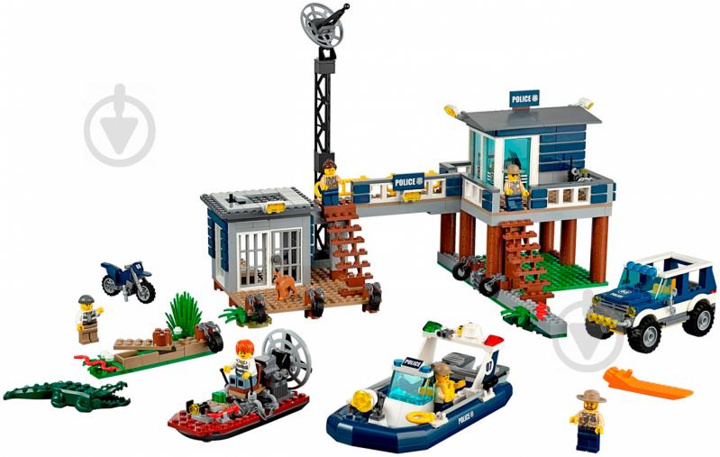 Конструктор LEGO City Дільниця болотної поліції 60069 - фото 2