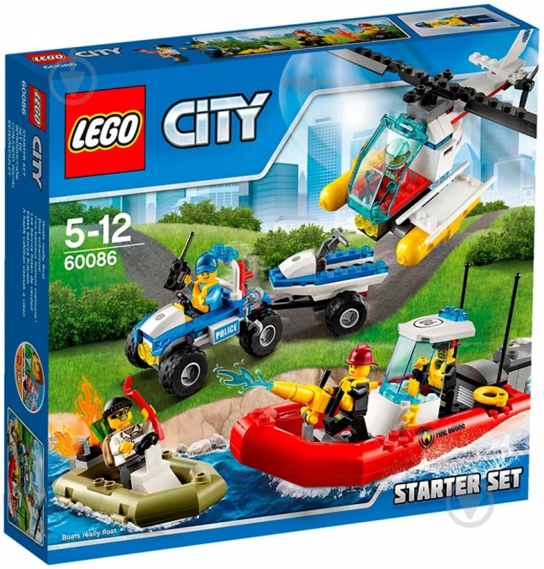 Конструктор LEGO City для начинающих Полиция 60086 - фото 1