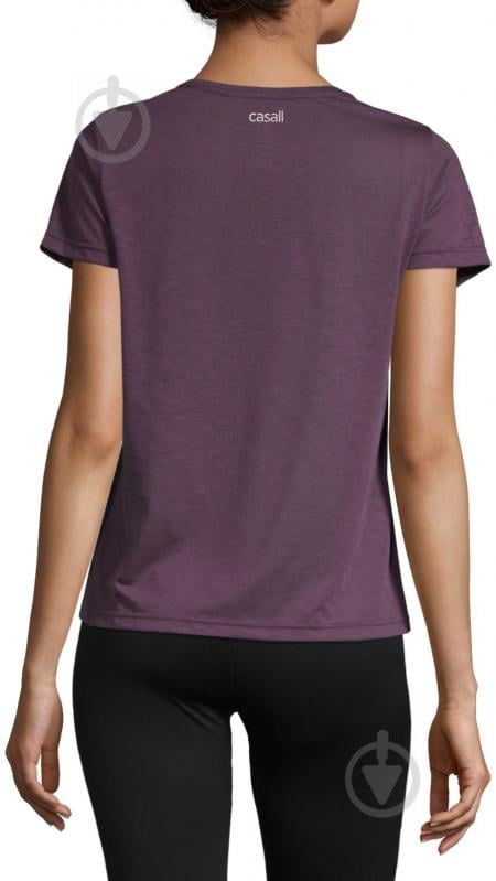 Футболка Casall Texture Tee 20455-125 р.XS фіолетовий - фото 3