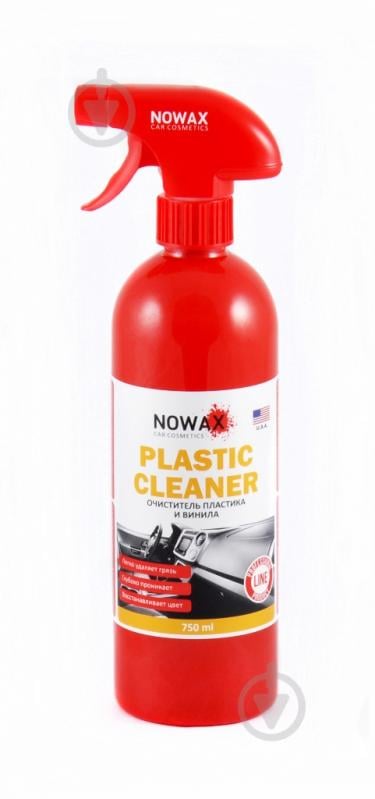 Очисник Nowax Plastiс Cleaner NX75012 Без аромату 750 мл - фото 1