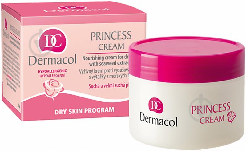 Крем день-ночь Dermacol Dry Skin Program Princess с экстрактом морских водорослей 50 мл - фото 1