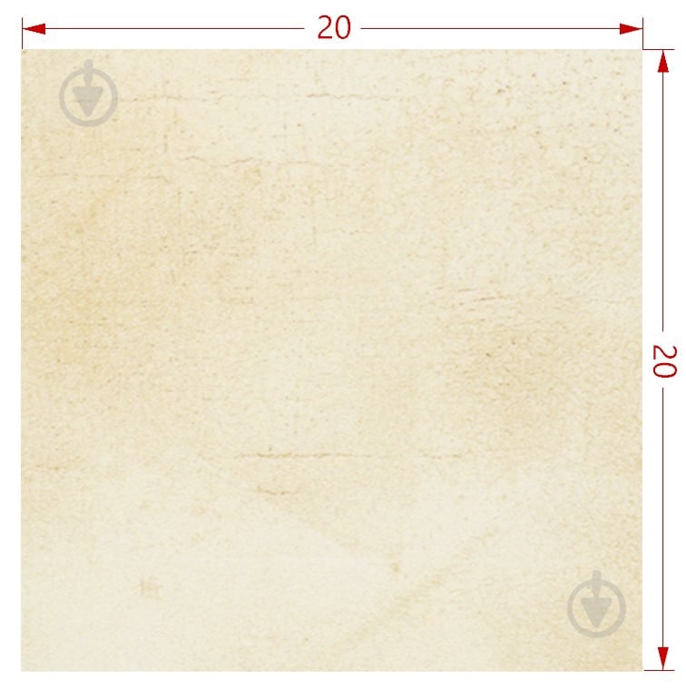 Плитка Mainzu Tikida Ocre 20x20 см - фото 2