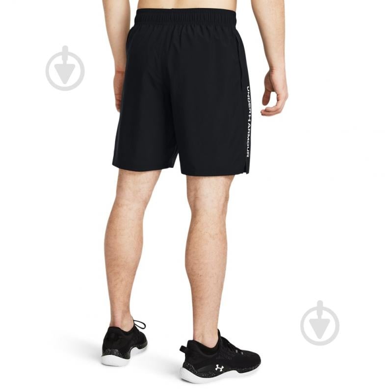 Шорты Under Armour Tech Woven Wordmark Short 1383356-001 р. S черный - фото 2 Шорты Under Armour Tech Woven Wordmark Short 1383356-001 р. S черный - фото 2
