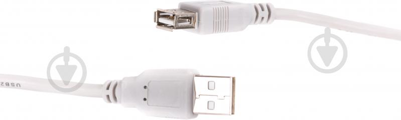 Кабель EMT USB Am – USB Af 1.8 м сірий (30434141) - фото 2