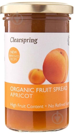 Джем Clearspring абрикосовый органический 280 г - фото 1 Джем Clearspring абрикосовый органический 280 г - фото 1