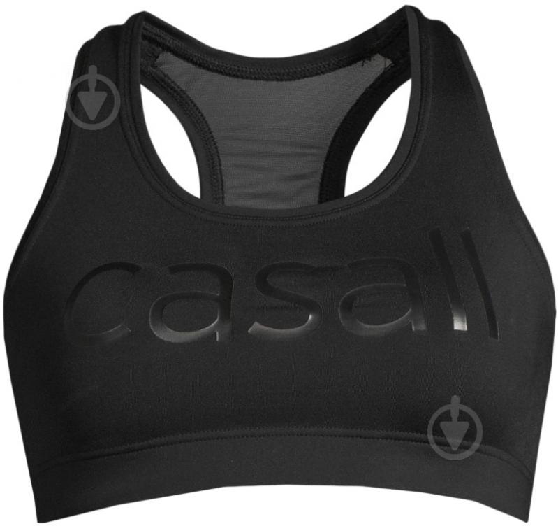 Бра Casall Iconic wool sports bra A/B-cup 18850-138 р.XS черный - фото 1