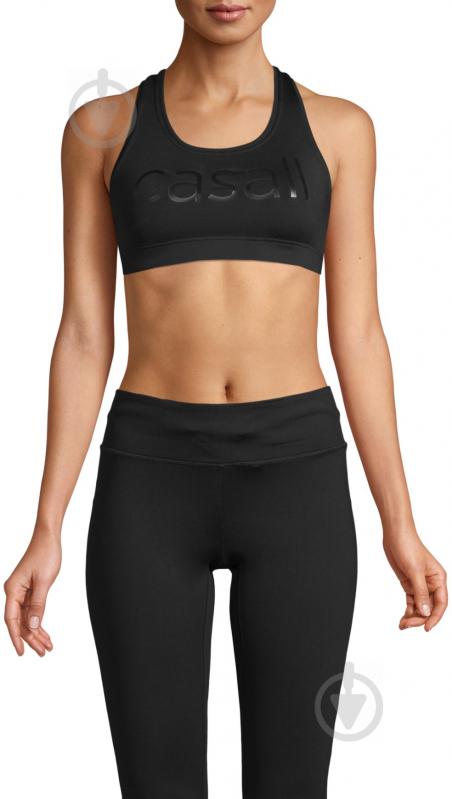 Бра Casall Iconic wool sports bra A/B-cup 18850-138 р.XS черный - фото 2