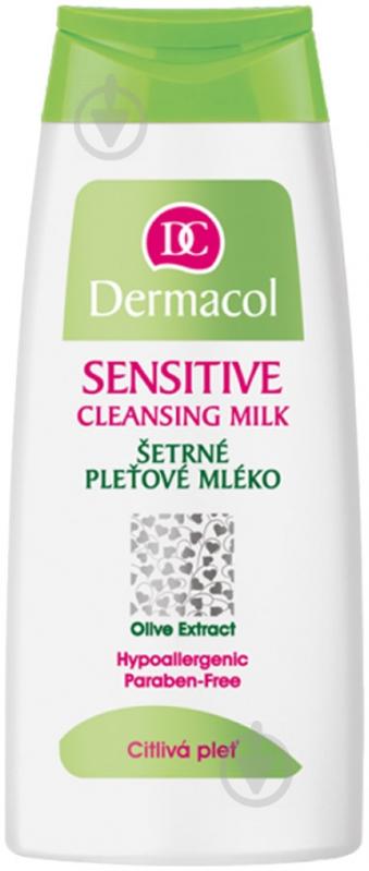 Молочко для снятия макияжа Dermacol Sensitive Cleansing Milk для чувствительной кожи 200 мл - фото 1