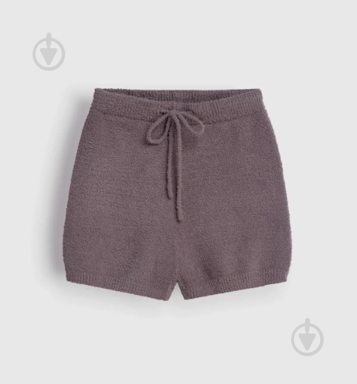 Шорты вязаные MISO р. one size графитовый - фото 1