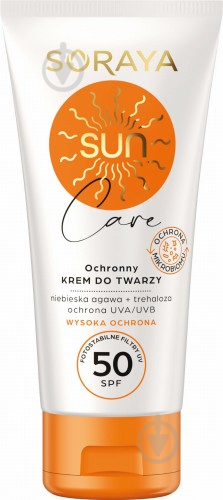 Крем солнцезащитный SORAYA SPF 50 для лица 50 мл - фото 1