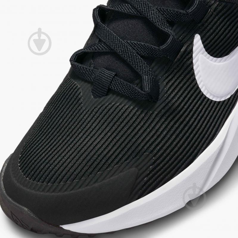 Кроссовки детские летние Nike STAR RUNNER 4 DX7614-001 р.31 черные - фото 8