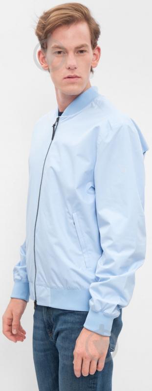 Куртка чоловіча демісезонна Gant O2C. COMMUTER BOMBER 74836-468 р.L блакитна - фото 2 Куртка чоловіча демісезонна Gant O2C. COMMUTER BOMBER 74836-468 р.L блакитна - фото 2