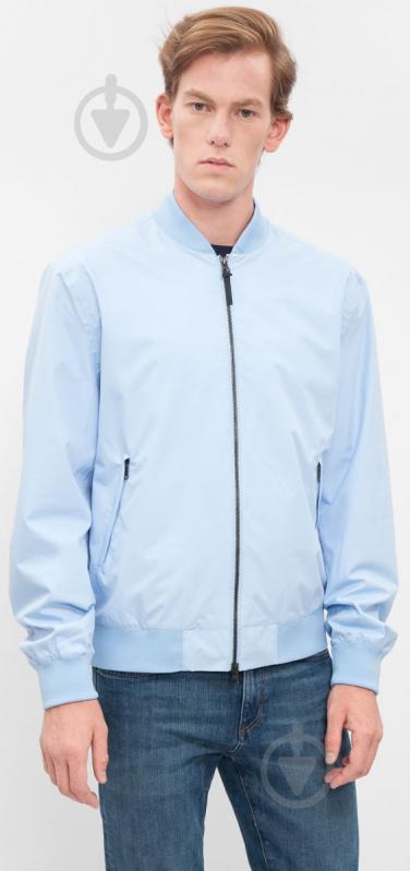 Куртка чоловіча демісезонна Gant O2C. COMMUTER BOMBER 74836-468 р.L блакитна - фото 1 Куртка чоловіча демісезонна Gant O2C. COMMUTER BOMBER 74836-468 р.L блакитна - фото 1