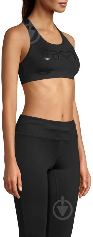 Бра Casall Iconic wool sports bra A/B-cup 18850-138 р.L черный - фото 4