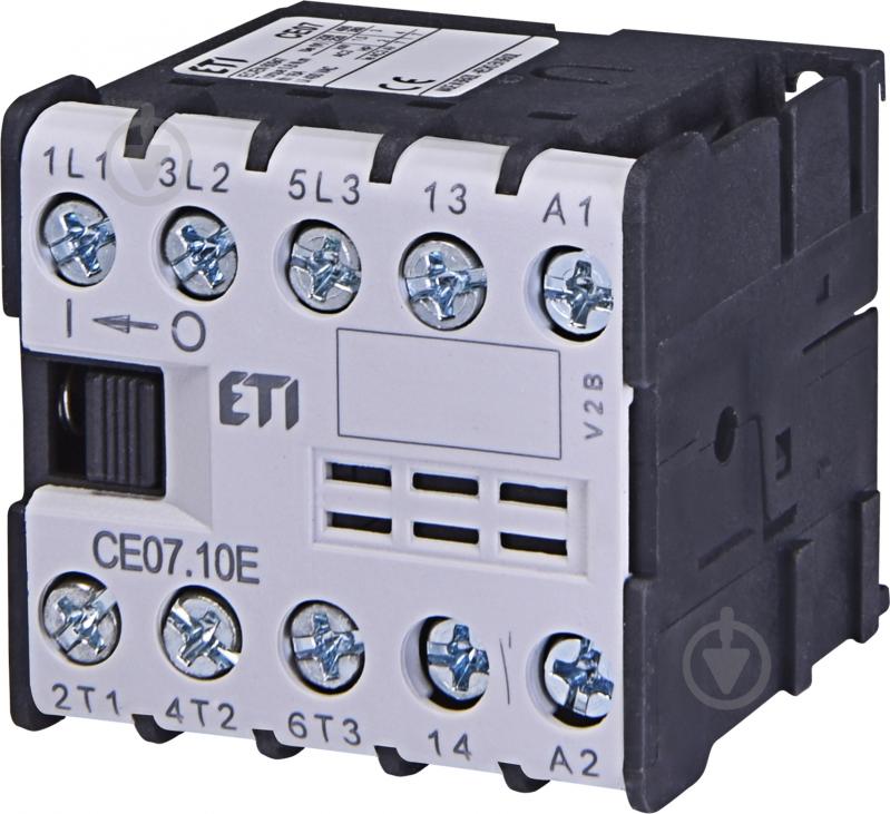 Контактор ETI CE 07.10 230V AC 4641023 - фото 1 Контактор ETI CE 07.10 230V AC 4641023 - фото 1