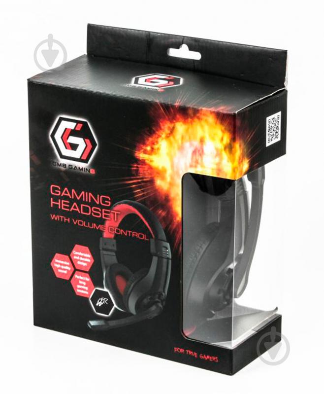 Наушники Gembird black (GHS-01) - фото 4