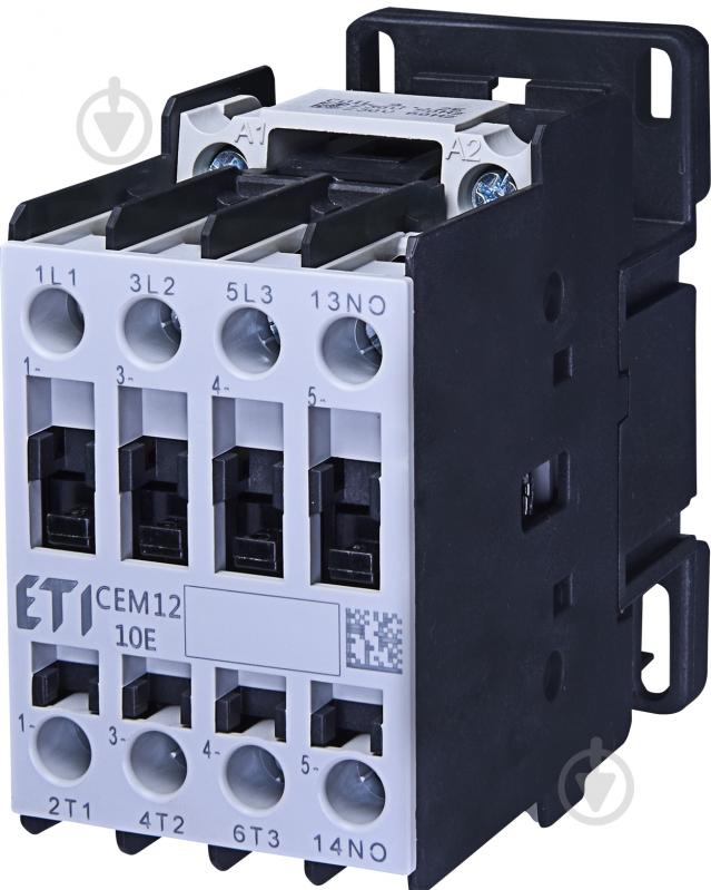 Контактор ETI CEM 12.10 230V AC 4643123 - фото 1 Контактор ETI CEM 12.10 230V AC 4643123 - фото 1