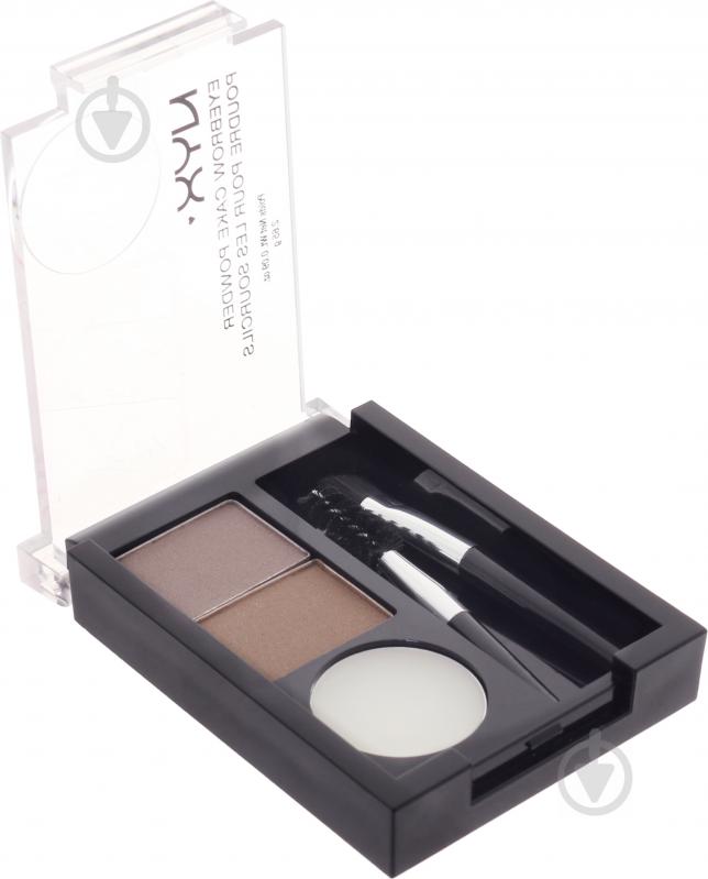 Тени для бровей и век NYX Eyebrow Cake Powder 03 2,65 г - фото 1