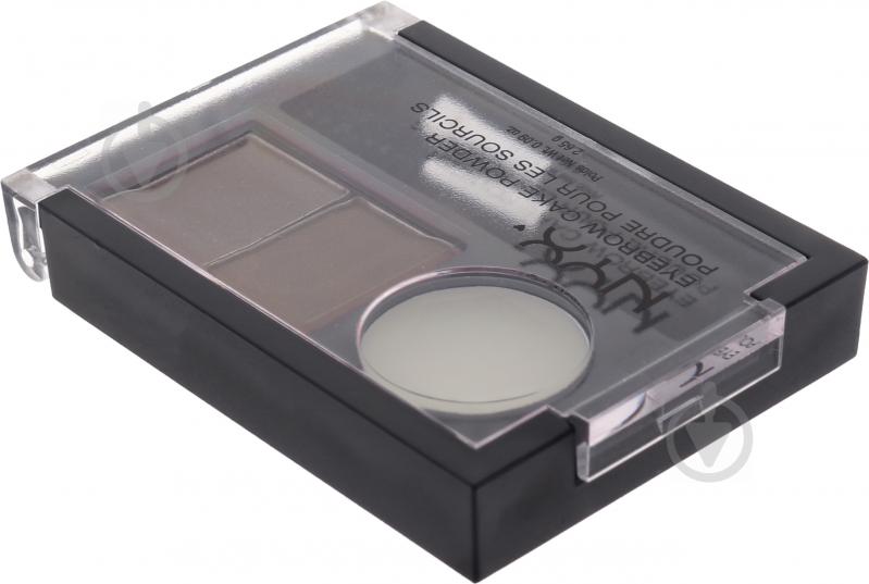 Тени для бровей и век NYX Eyebrow Cake Powder 03 2,65 г - фото 2