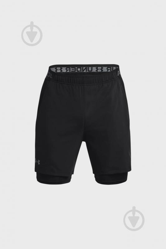 Шорти Under Armour Vanish Woven 2in1 Sts 1373764-002 р. 3XL чорний - фото 4