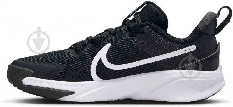 Кроссовки детские летние Nike STAR RUNNER 4 DX7614-001 р.30 черные - фото 3