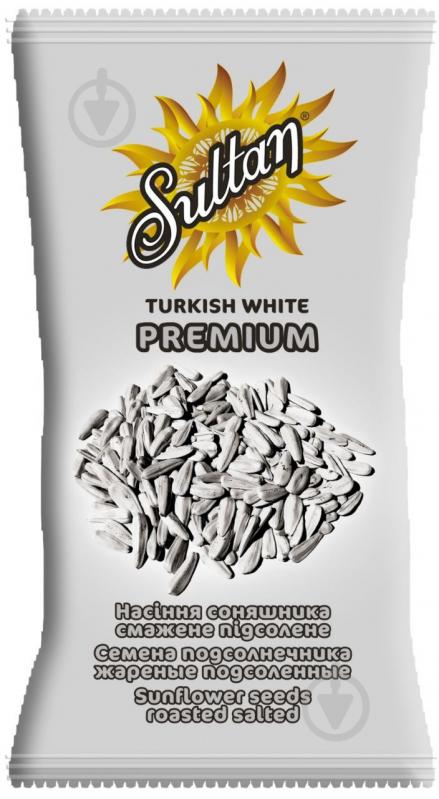 Семена подсолнечника ТМ Sultan жареные белые Премиум120 г - фото 1