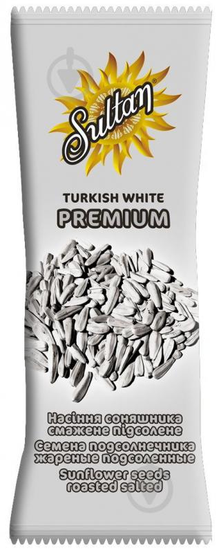 Семена подсолнечника ТМ Sultan жареные белые Премиум 60 г - фото 1