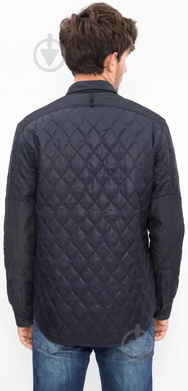 Ветровка мужская демисезонная G-Star RAW Type C DNM PM Quilted Zip D03475,6931-4213 р.S синяя - фото 3