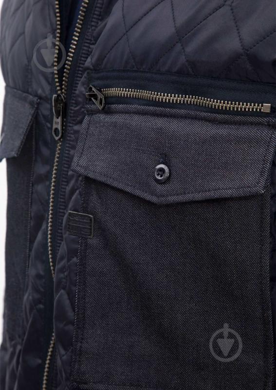 Ветровка мужская демисезонная G-Star RAW Type C DNM PM Quilted Zip D03475,6931-4213 р.S синяя - фото 5