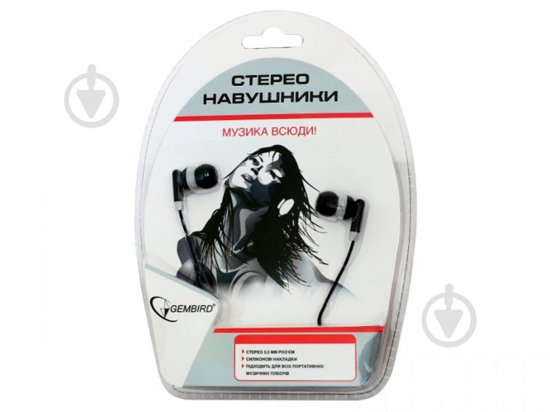 Наушники Gembird stereo black (MP3-EP21) - фото 3