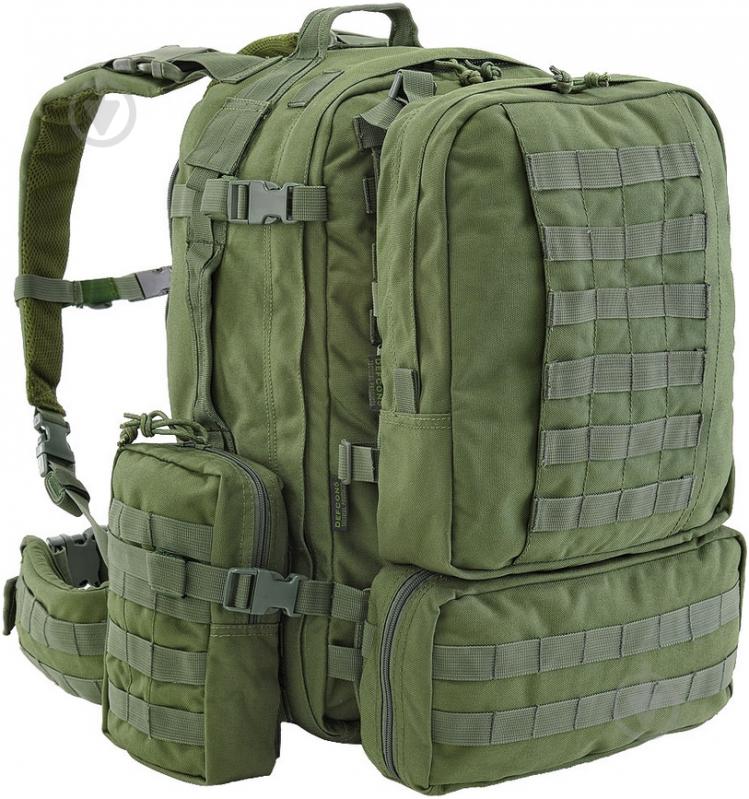 Рюкзак Defcon 5 Extreme Fast Release Modular Full Molle Back Pack D5-S100024 OD 60 л olive - фото 1