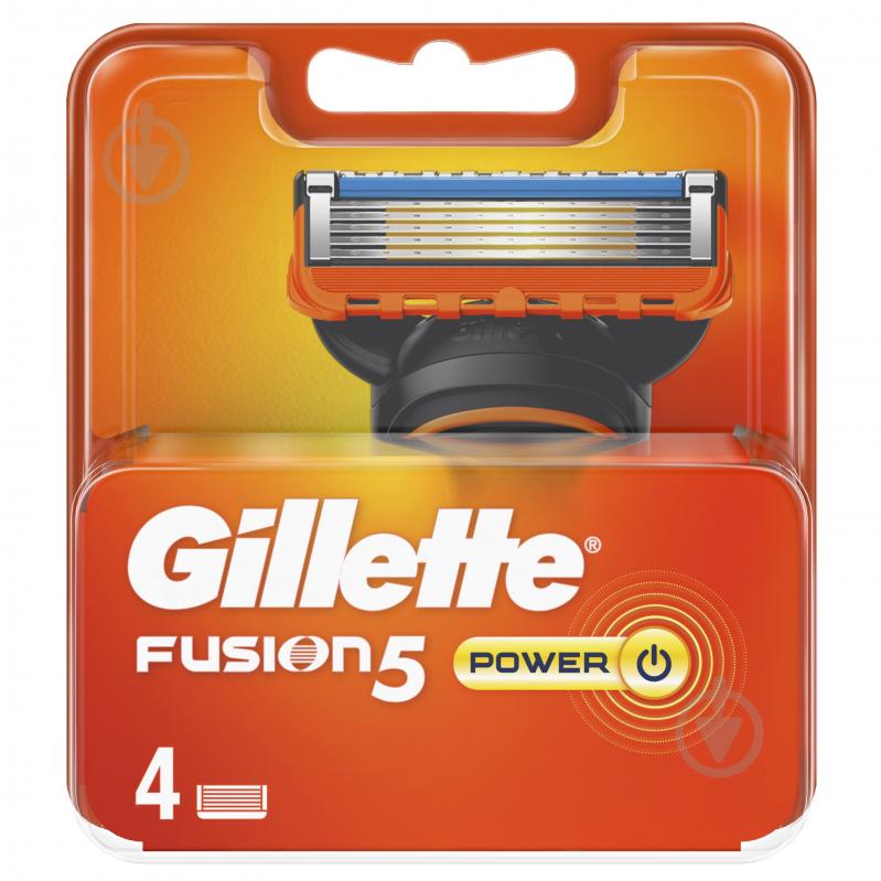Комплект змінних касет Gillette Fusion 5 Power 4 шт. - фото 2