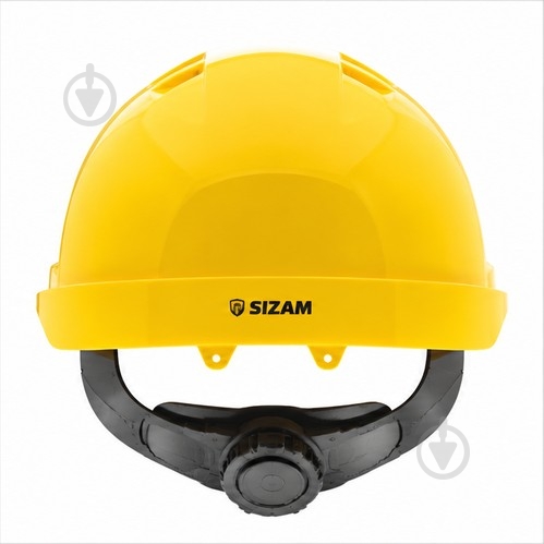 Каска Sizam Safe-Guard 2210 желтая 35208 - фото 4