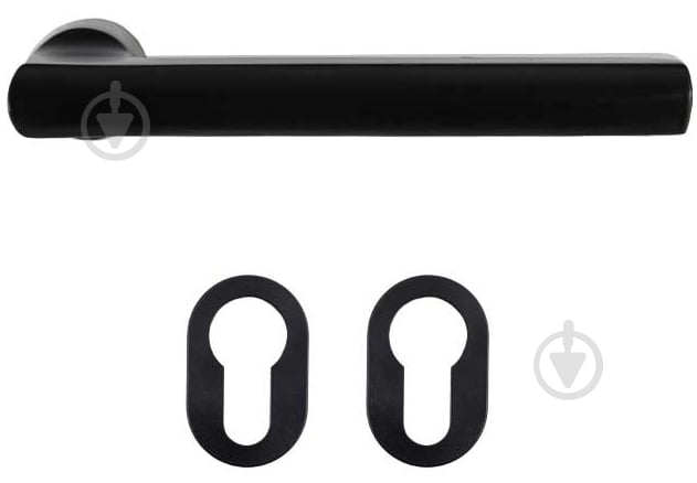 Ручка на розетке Comit Quick click Kamila черный - фото 1