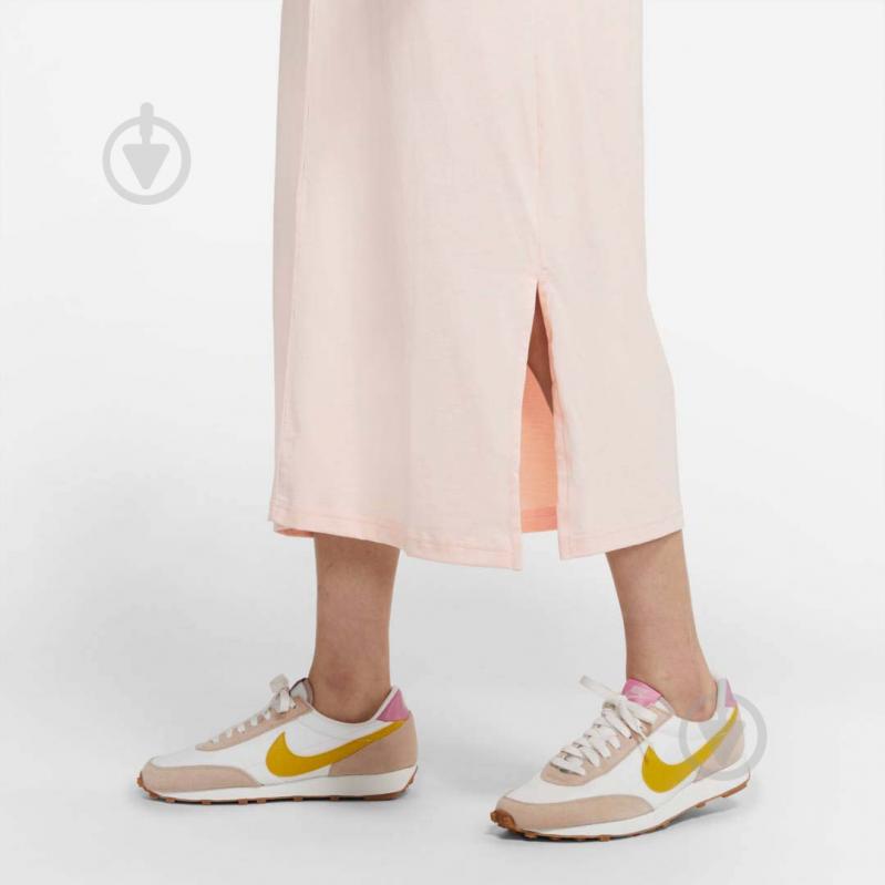 Платье Nike W NSW DRESS EARTH DAY FT CZ9247-805 р.L светло-розовый - фото 4