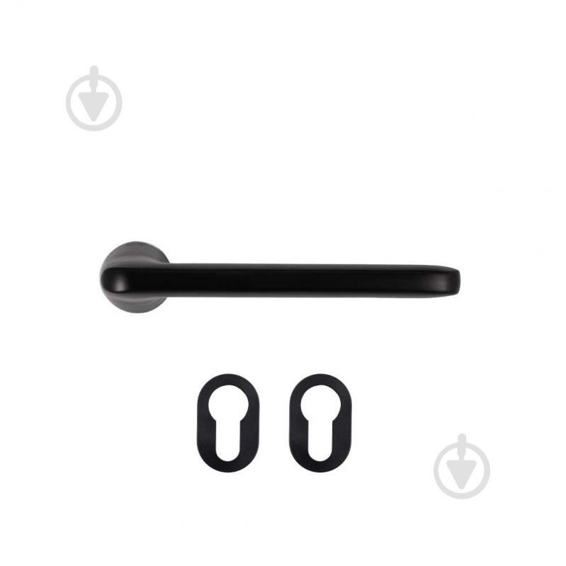 Ручка на розетке Comit Quick click Milena черный - фото 1