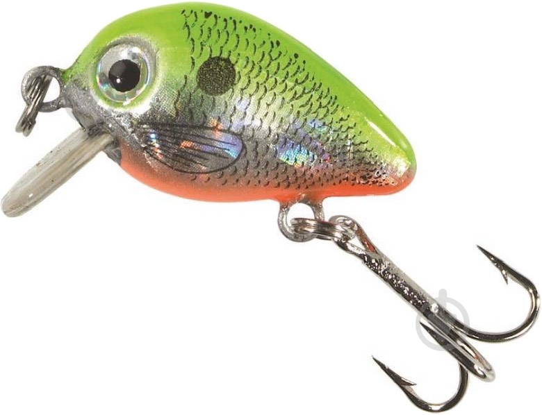 Воблер Balzer Trout Crank S 2 г 30 мм yelow/red/silver 16 024 002 - фото 1