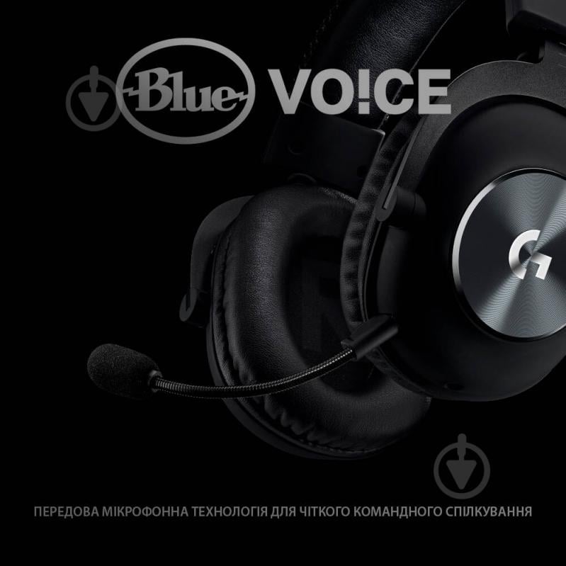 Гарнитура игровая Logitech G PRO X Gaming Headset black (981-000818) - фото 8