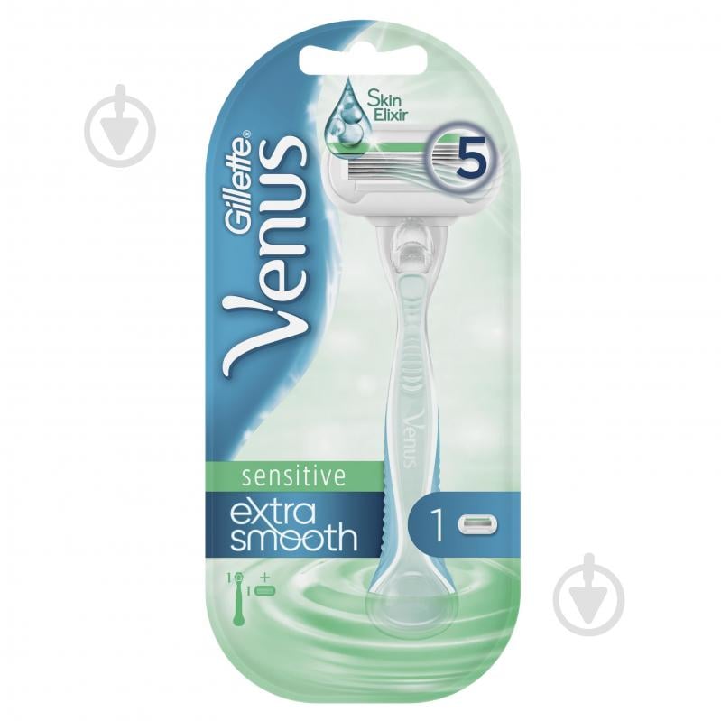 Бритва Gillette Venus Extra Smooth Sensitive с 1 сменной кассетой 1 шт. - фото 2