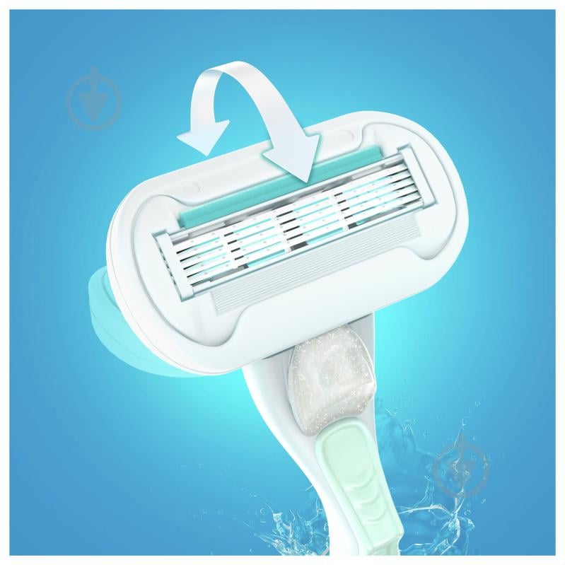 Бритва Gillette Venus Extra Smooth Sensitive с 1 сменной кассетой 1 шт. - фото 4