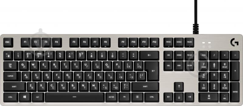 Клавіатура Logitech G413 (920-008516) white - фото 1