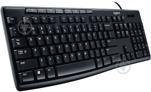 Клавиатура Logitech Media Keyboard K200 (920-008814) black - фото 3