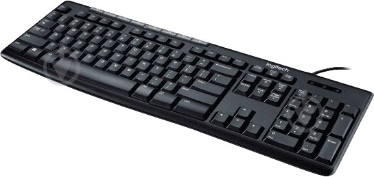 Клавиатура Logitech Media Keyboard K200 (920-008814) black - фото 1