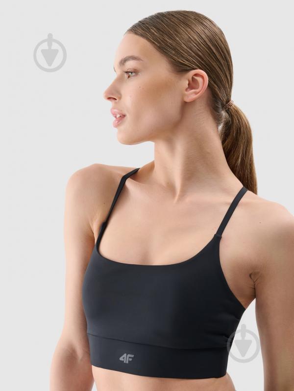 Бра 4F SPORT BRA F181 4FWSS25USBAF181-20S р.XS черный - фото 4 Бра 4F SPORT BRA F181 4FWSS25USBAF181-20S р.XS черный - фото 4