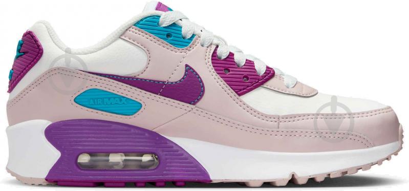 Кросівки для дівчаток демісезонні Nike AIR MAX 90 LTR CD6864-126 р.36,5 білі - фото 2