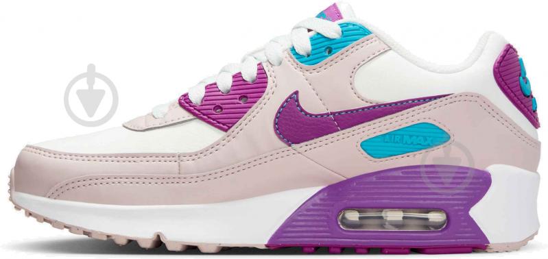 Кросівки для дівчаток демісезонні Nike AIR MAX 90 LTR CD6864-126 р.36,5 білі - фото 3