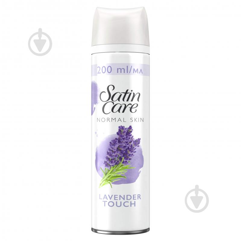 Гель для гоління Gillette Satin Care Lavender Touch 200 мл - фото 1