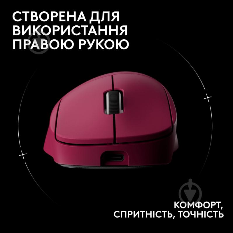 Игровая мышь Logitech G Pro X Superlight 2 Dex pink (L910-007373) - фото 2