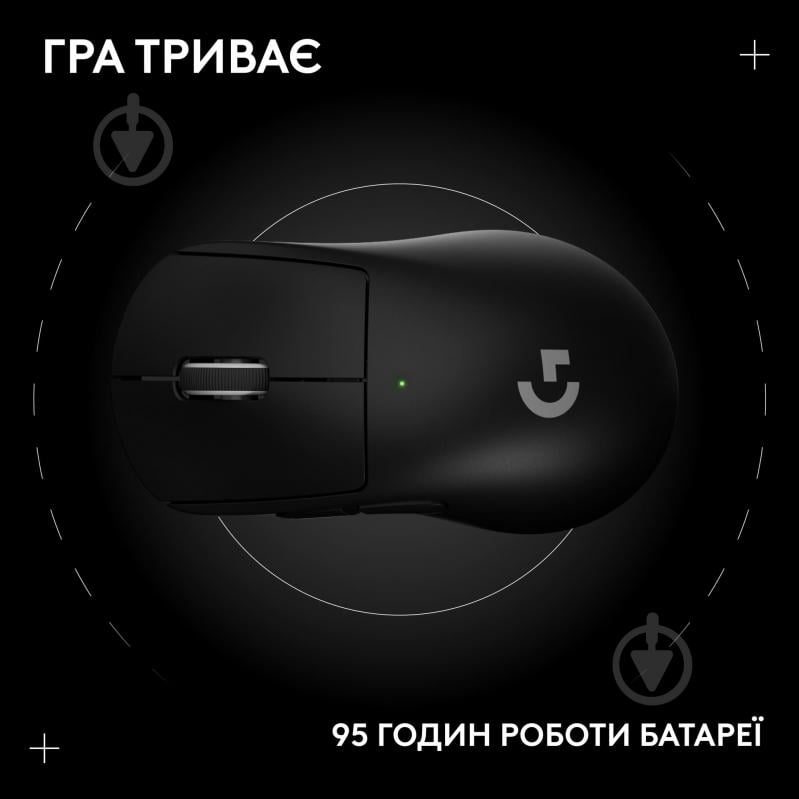 Игровая мышь Logitech G Pro X Superlight 2 Dex black (L910-007357) - фото 14