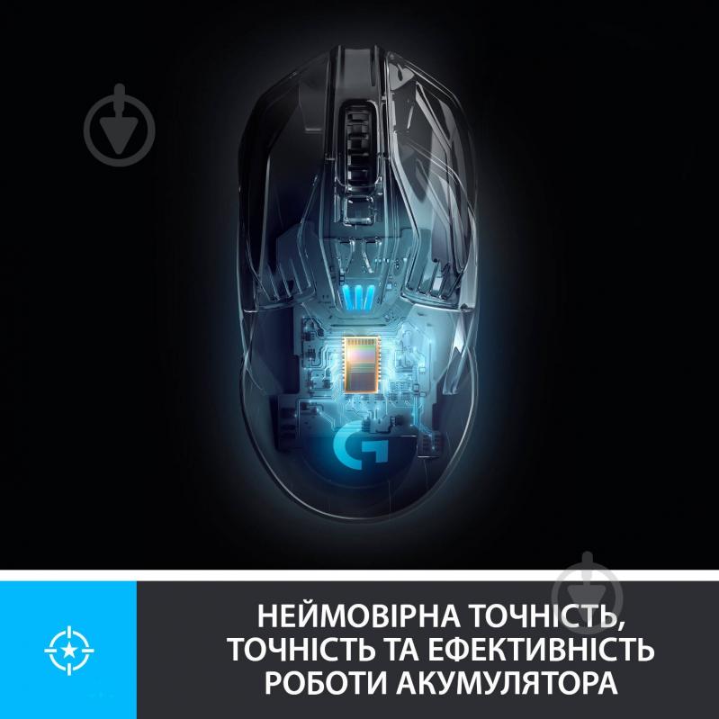 Мышка Logitech G903 Lightspeed Gaming Mouse with HERO - фото 4 Мышка Logitech G903 Lightspeed Gaming Mouse with HERO - фото 4
